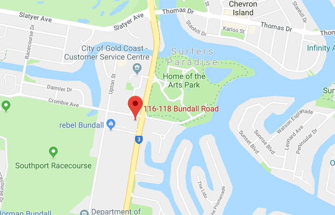 RSPCA Gold Coast Bundall map